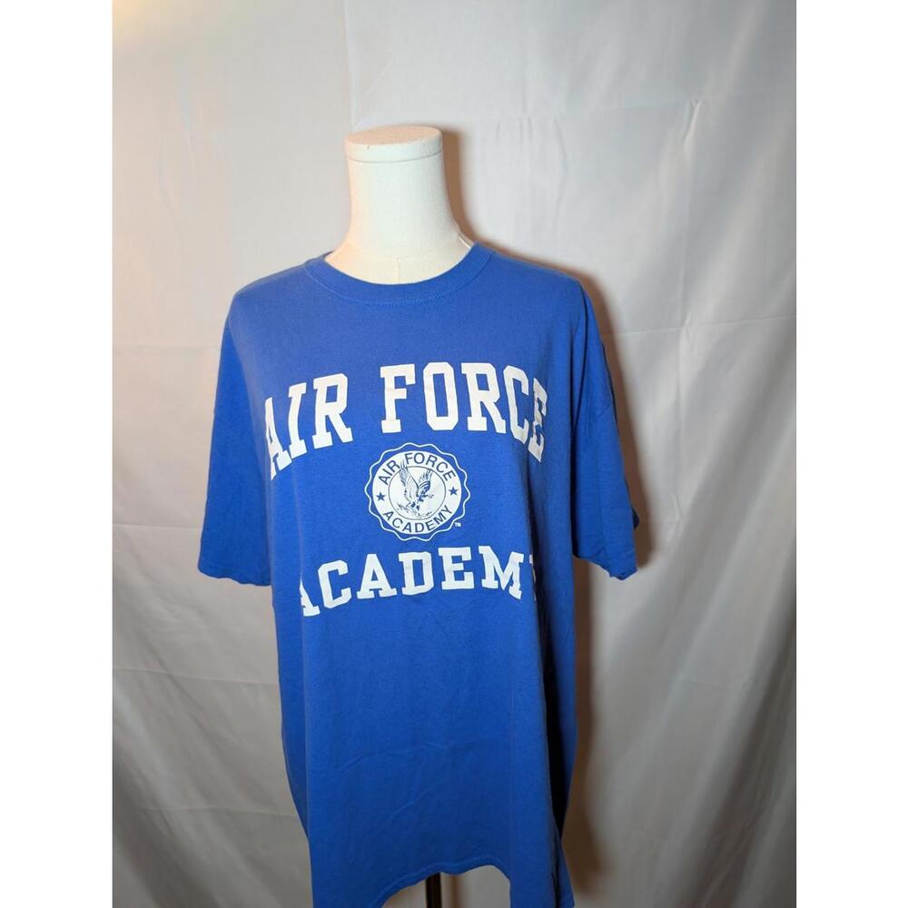 Air Force Academy Blue Graphic T-Shirt Unisex Size XL Gildan Heavy Cotton